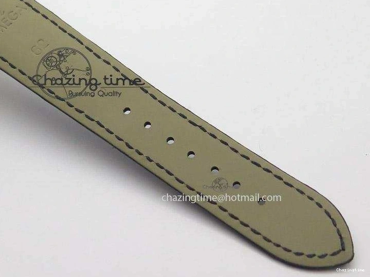 0113 De Ville MK 1:1 Best Edition SS Black Dial On Black Leather Strap A HighQuality 8261